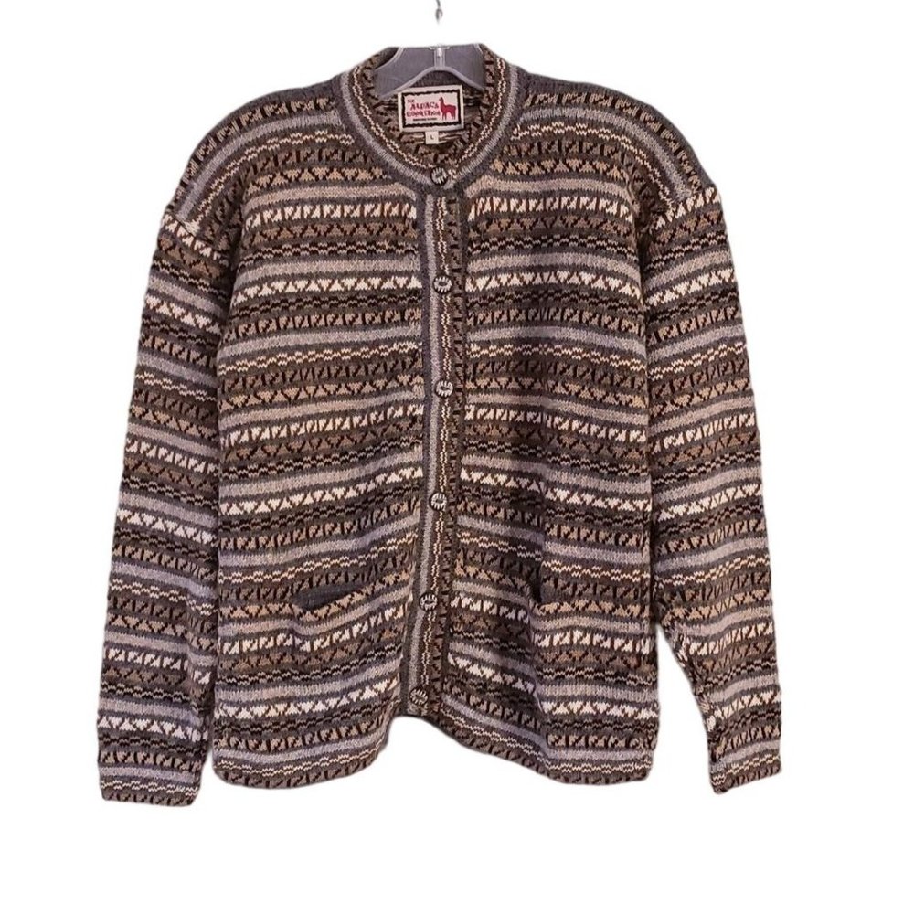Vintage Patterned Women's Sweater NWT